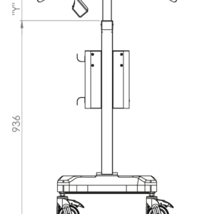 Carro Beira Leito TC 800